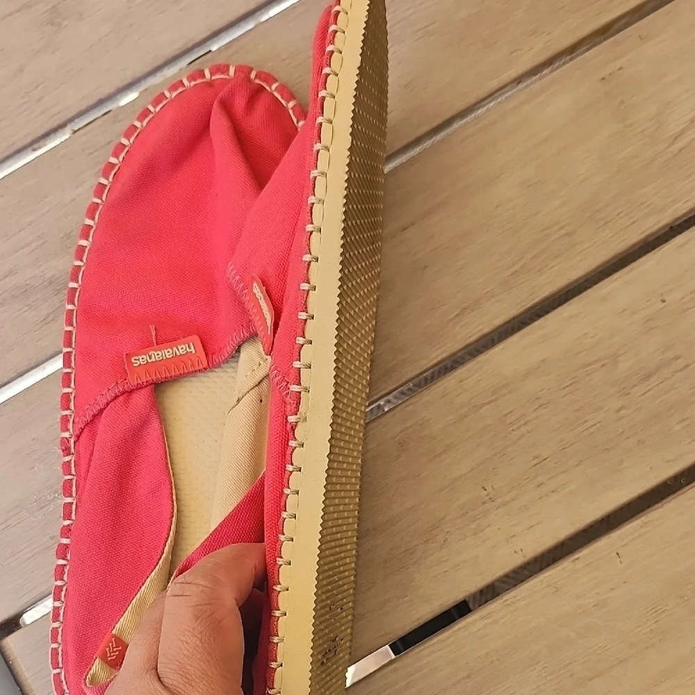 Havaianas Women's Red Espadrilles